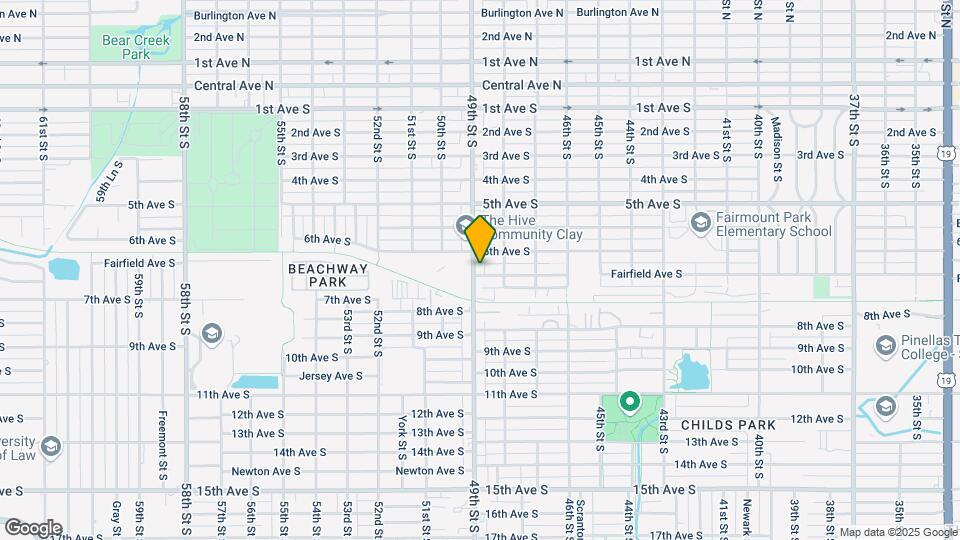 4855 Fairfield Ave S Map and Location Details