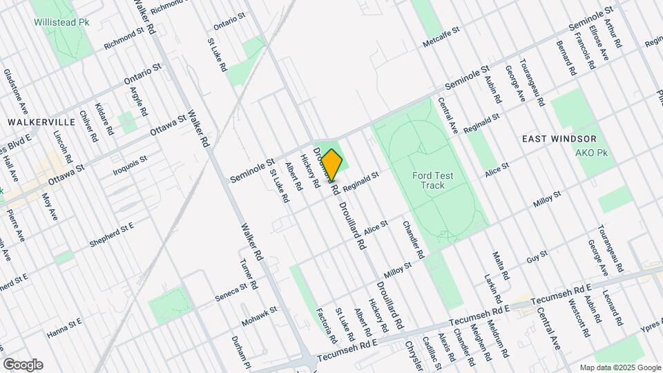 1597 Drouillard Rd Map and Location Details