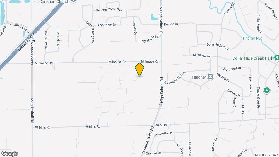 6435 Ault Pl Map and Location Details