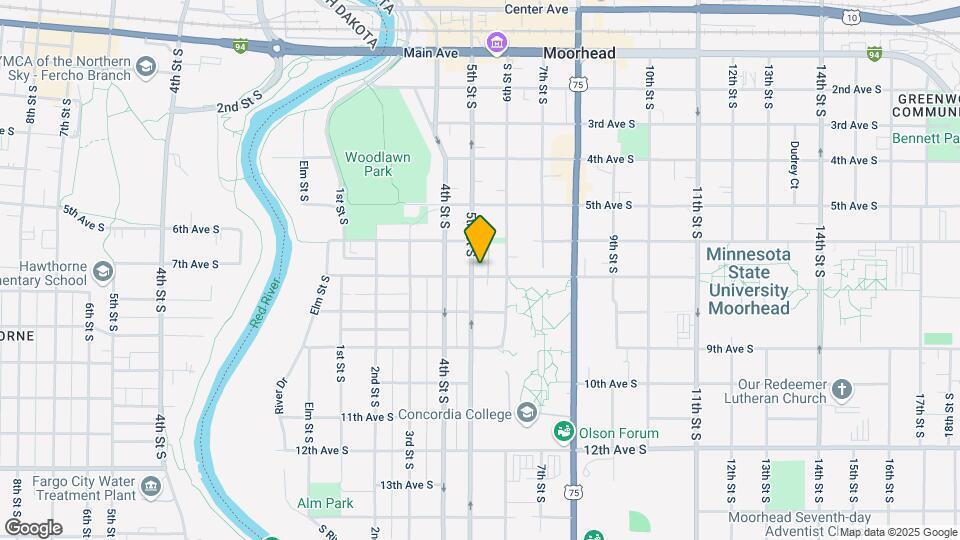 624 5th St S Map and Location Details