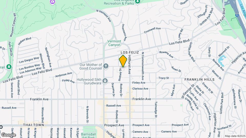 2064 Rodney Dr Mapa y Detalles de la Ubicación