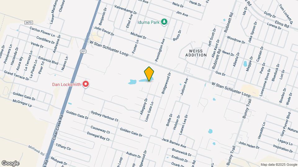 4915 Allegany Dr Map and Location Details