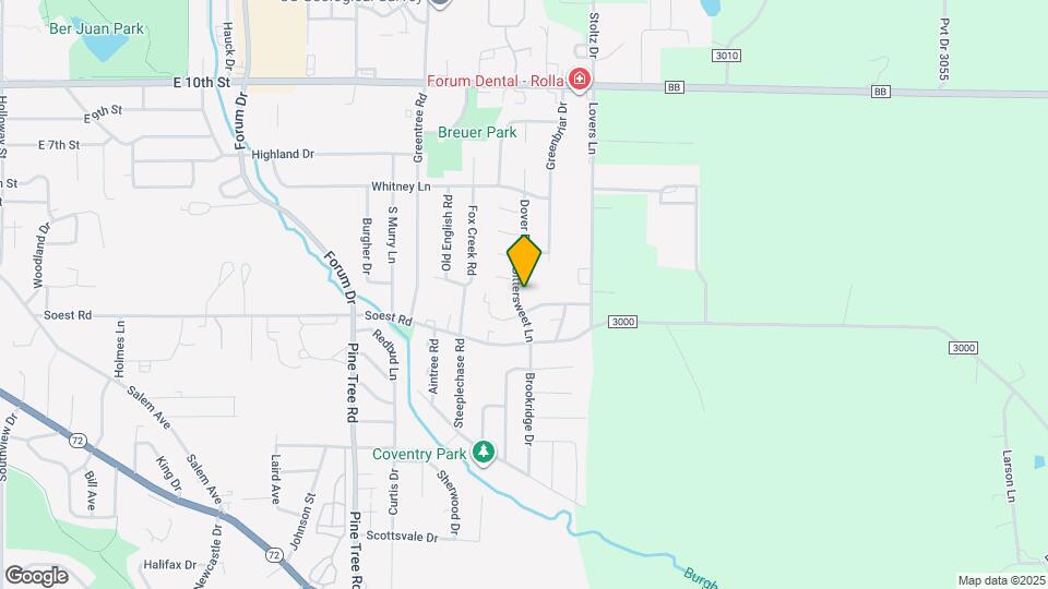 112 Bittersweet Ln Map and Location Details