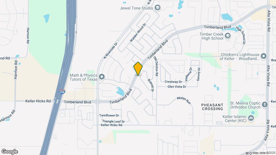 11801 Cottontail Dr Map and Location Details