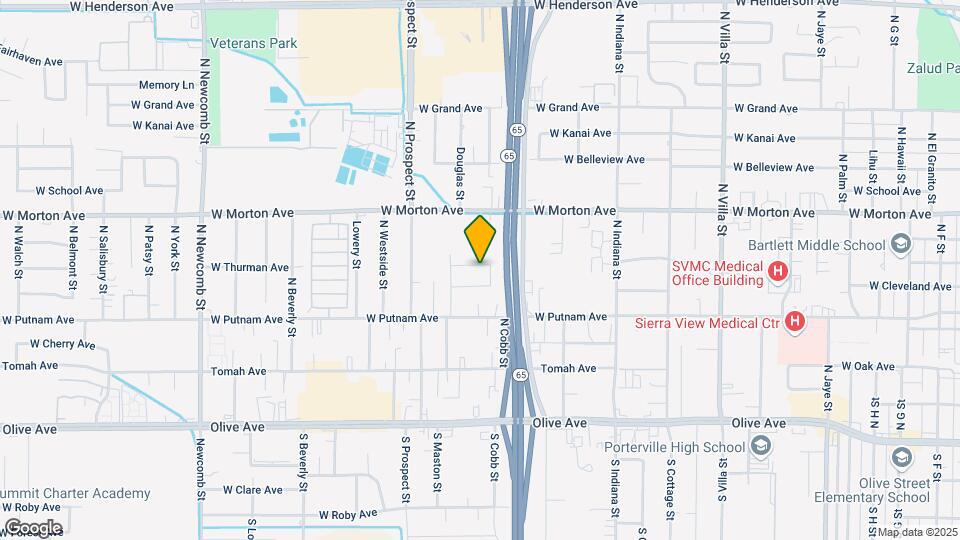 1051 W Thurman Ave Map and Location Details