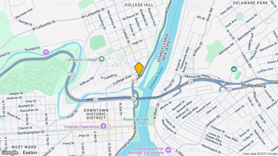 43-45 N Delaware Dr Map and Location Details