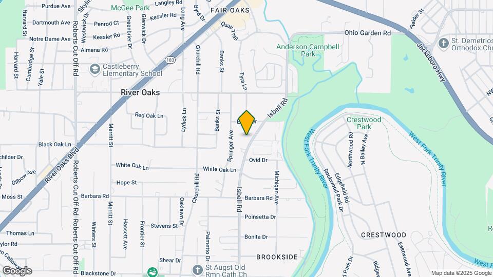 901 Isbell Rd Map and Location Details