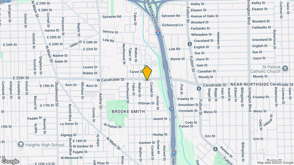 1308 Enid St Map and Location Details