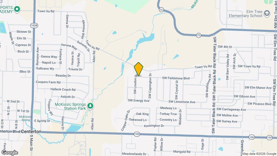 5005 SW Fieldstone Blvd Map and Location Details