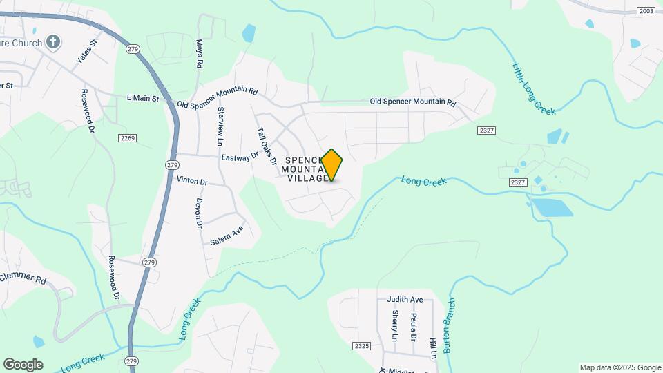 1642 Gaston Mountain Dr Map and Location Details