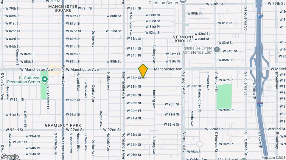 1244 W 87th St, Unit 1 4 Map and Location Details
