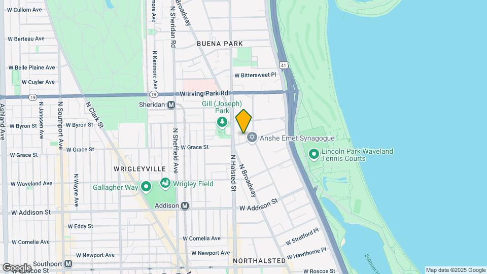 718 W Grace St, Unit 713 Map and Location Details