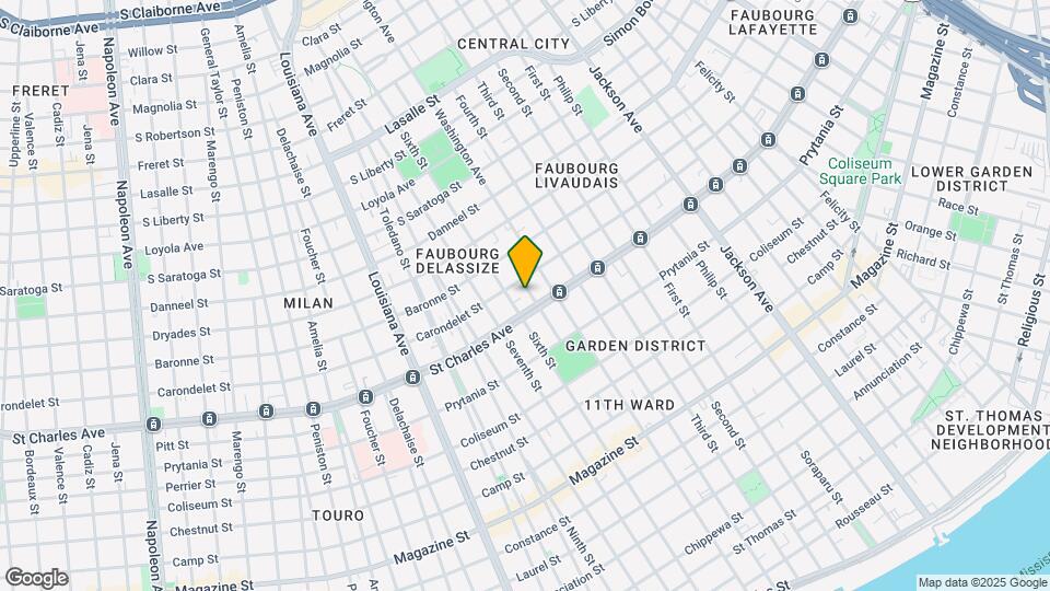 2833 St Charles Ave Map and Location Details