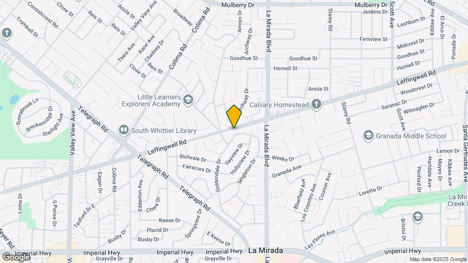 11645 Goldendale Dr Map and Location Details