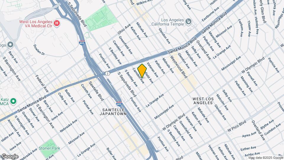 1828 Camden Ave, Unit 203 Mapa y Detalles de la Ubicación