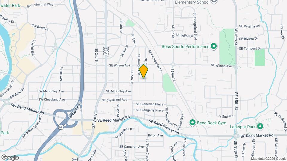 588 SE Roosevelt Ave Map and Location Details