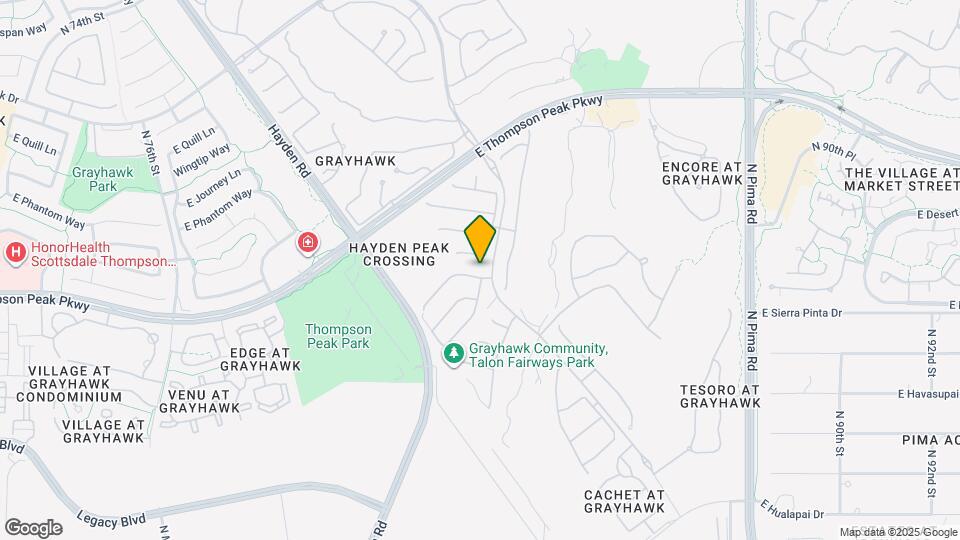 8250 E Mountain Spring Rd Map and Location Details