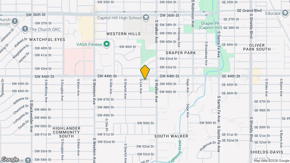 537 SW 45th St Mapa y Detalles de la Ubicación