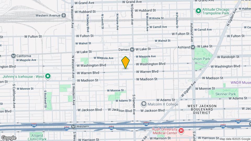 2034 W Warren Blvd Map and Location Details