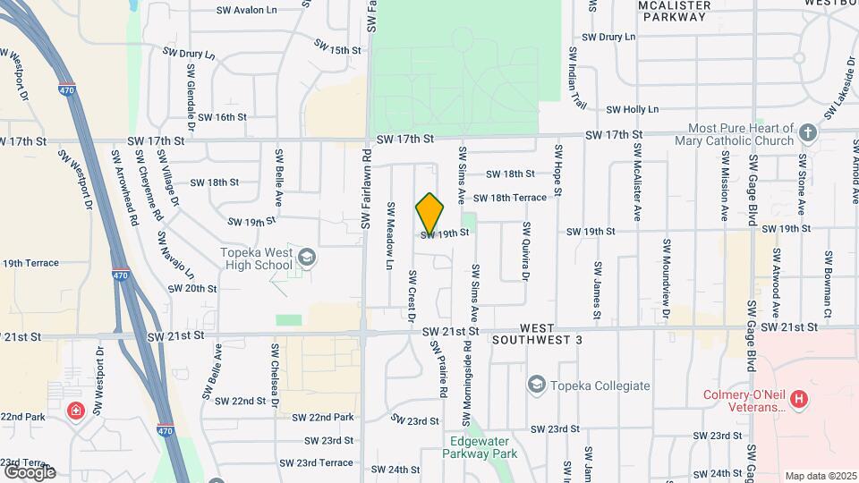 4941 SW 19th St Map and Location Details