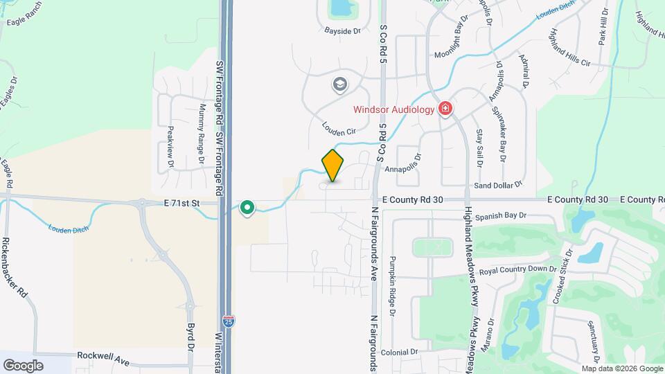 5120 Longshaw Ct Map and Location Details