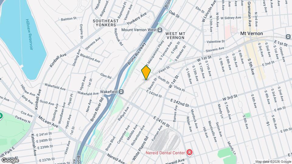 180 Pearl St Map and Location Details