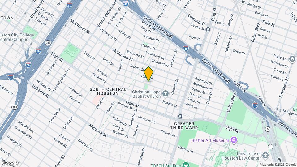 3229 Tuam St Map and Location Details