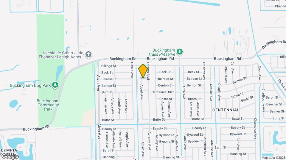 1118 Albert Ave Map and Location Details