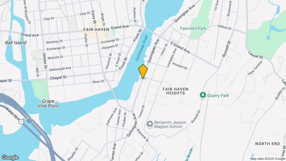 481 Quinnipiac Ave, Unit 1 Mapa y Detalles de la Ubicación