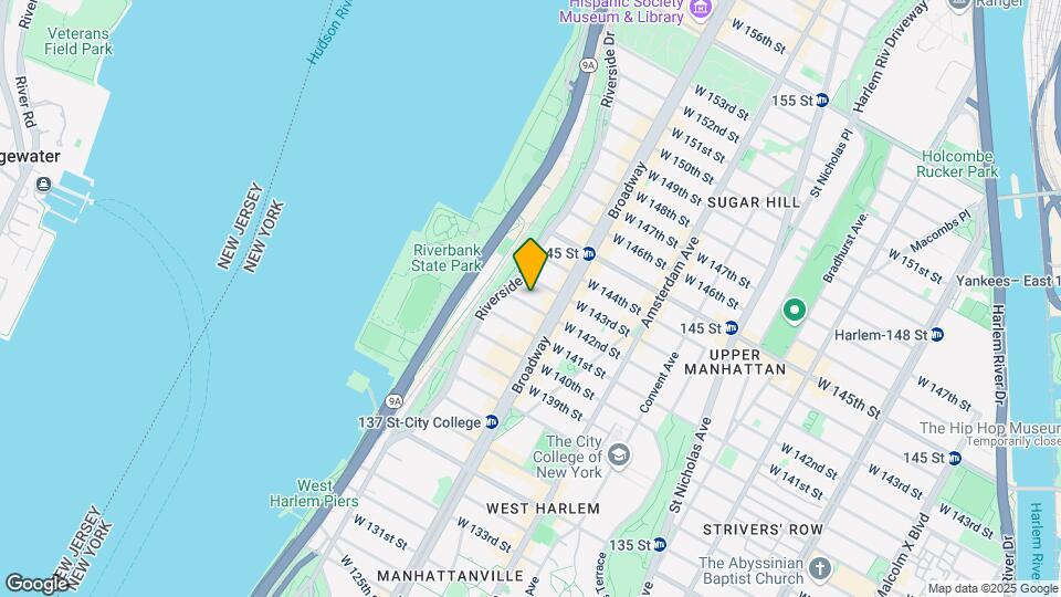617 W 142nd St Map and Location Details