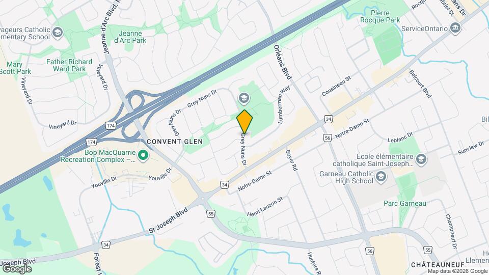 1776 Grey Nuns Dr Map and Location Details