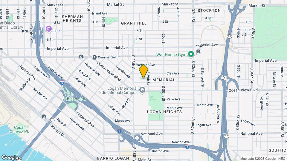 Barrio Logan Apartments Mapa y Detalles de la Ubicación