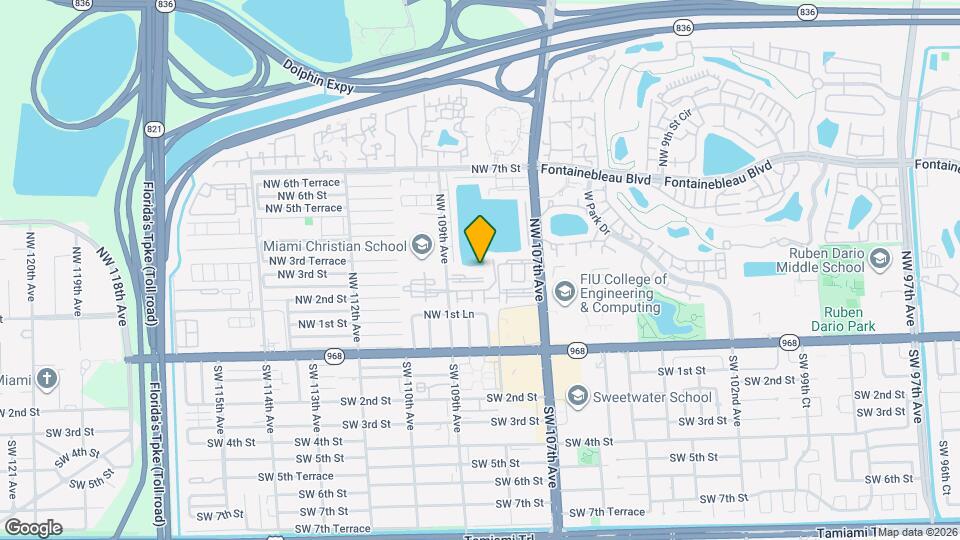 301 NW 109th Ave Map and Location Details