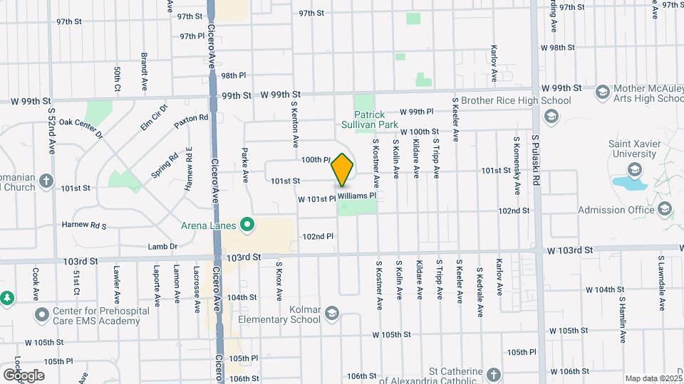 10109 Kilbourn Ave Map and Location Details