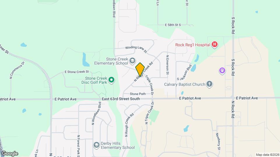 2920 N Rough Creek Rd Map and Location Details