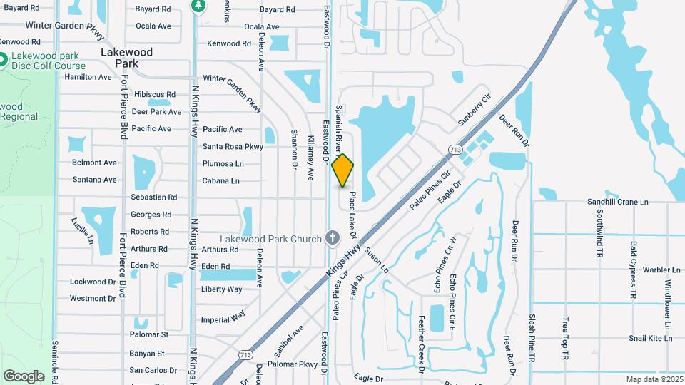 5544 Spanish River Rd Map and Location Details