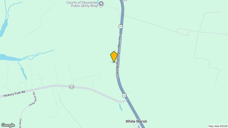 5350 S George Washington Mem Hwy Map and Location Details