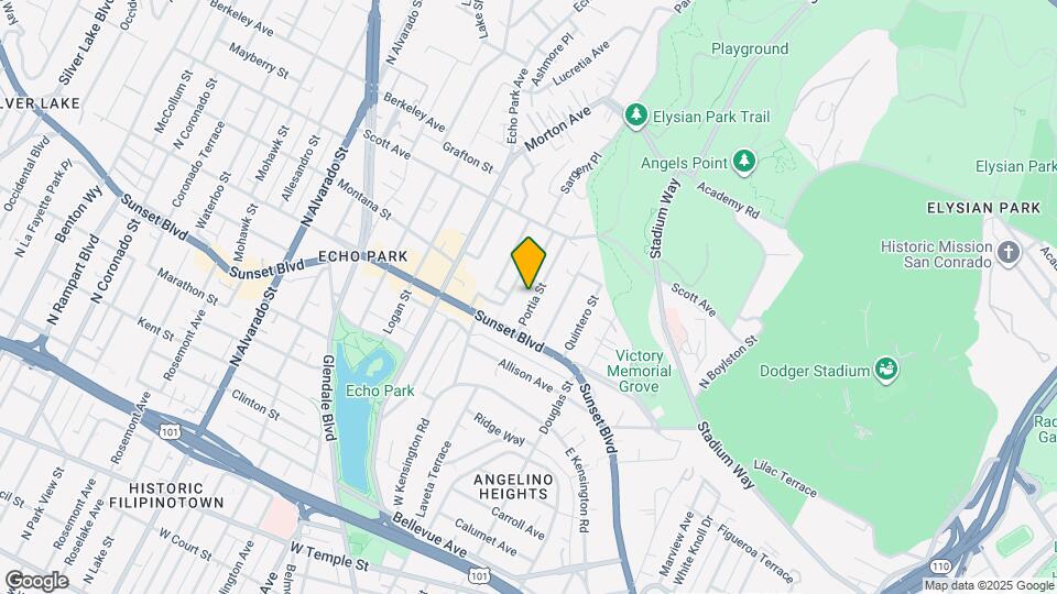 1343 Portia St, Unit 1343 Portia St Map and Location Details