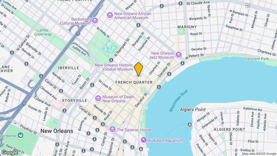 808 Royal St Mapa y Detalles de la Ubicación