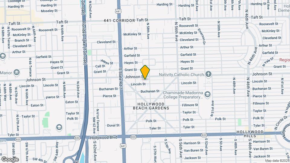 5815 Lincoln St-Unit -B Map and Location Details