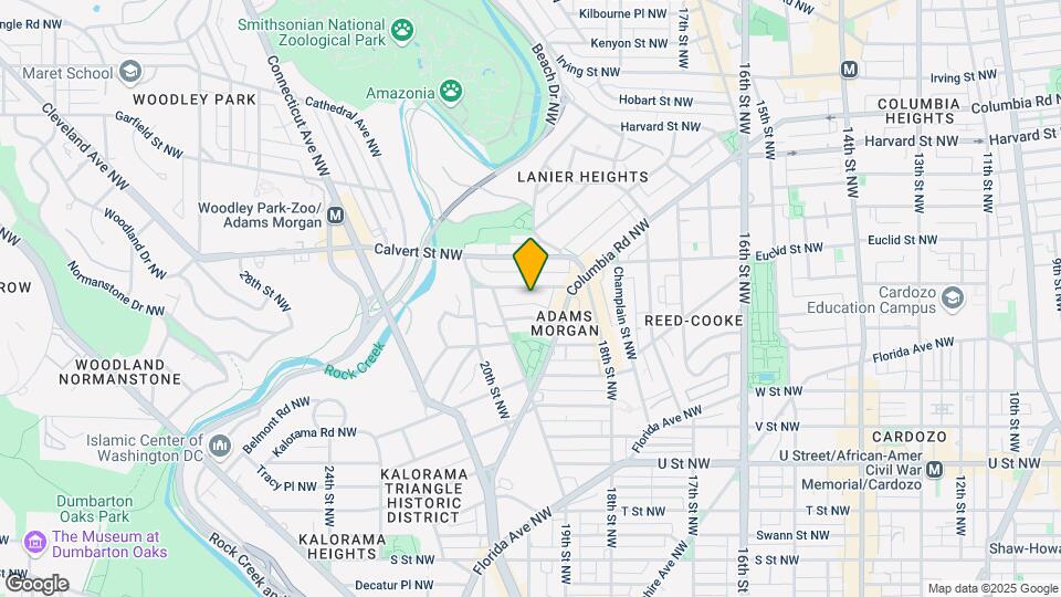 1852 Biltmore St NW Mapa y Detalles de la Ubicación