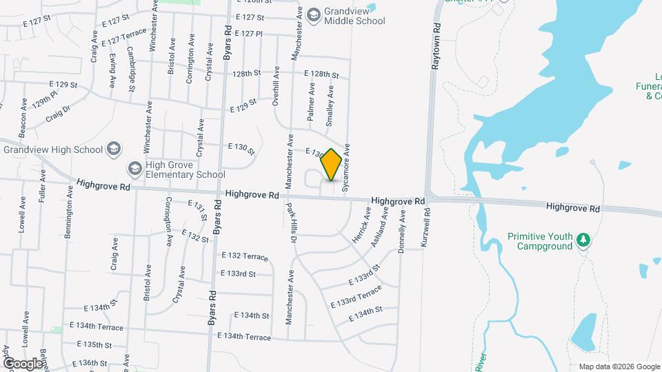 8011 E 130th Ct Map and Location Details