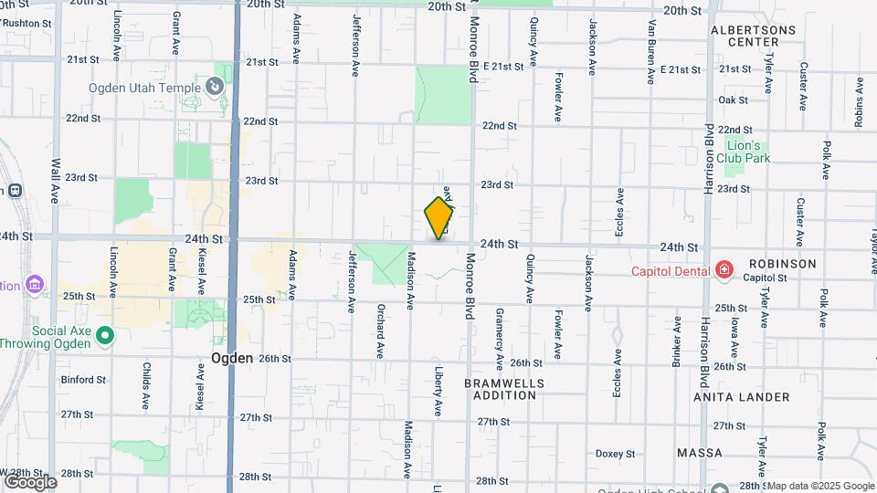 739 24th St Map and Location Details