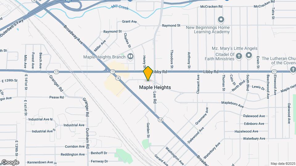16210 Maple Heights Blvd Map and Location Details