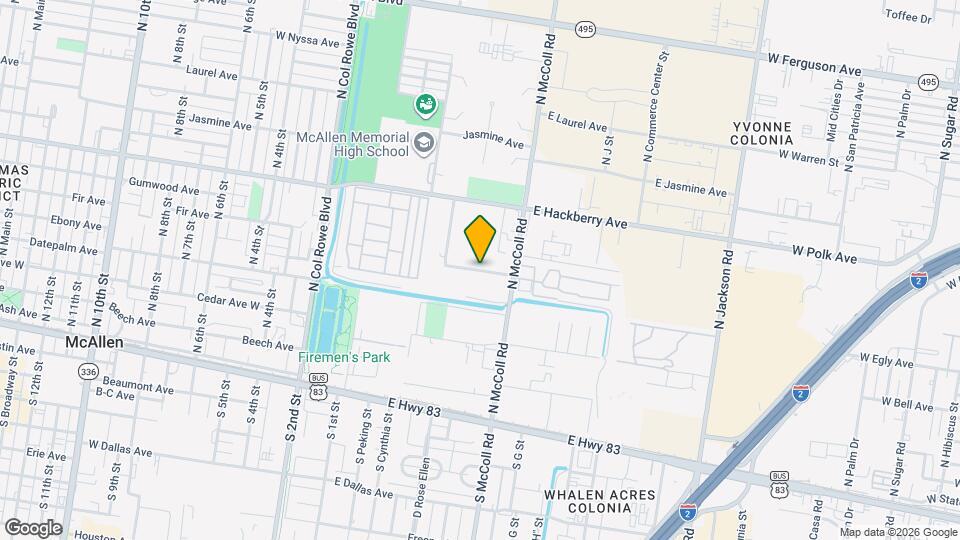 401 E Ebony Ave Map and Location Details