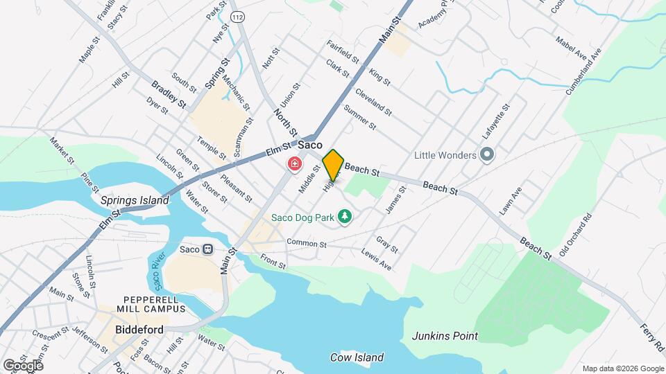 73 High St, Unit 2 Map and Location Details