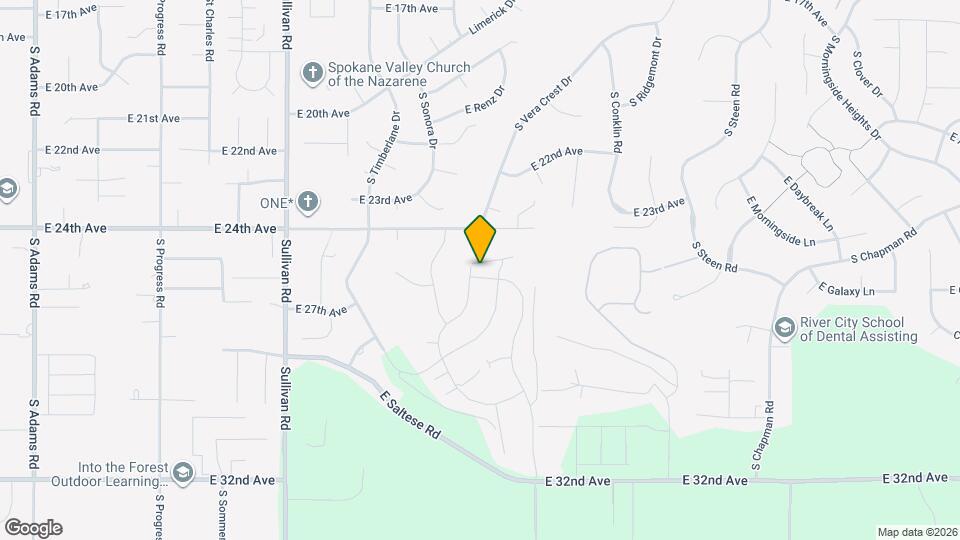 2521 S Vera Crest Dr Mapa y Detalles de la Ubicación