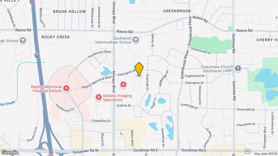 7625 Iris Dr Map and Location Details