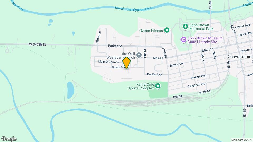 Osawatomie Senior Apartments Mapa y Detalles de la Ubicación
