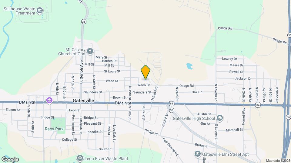 2011 Waco St Map and Location Details